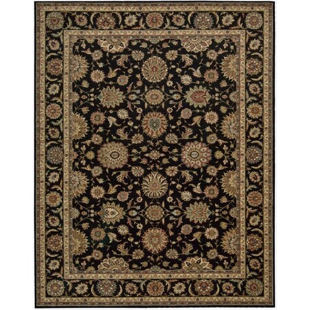 Nourison Living Treasures Area Rug Collection Black 9 Ft 9 In. X 13 Ft 9 In. Rectangle 99446678027
